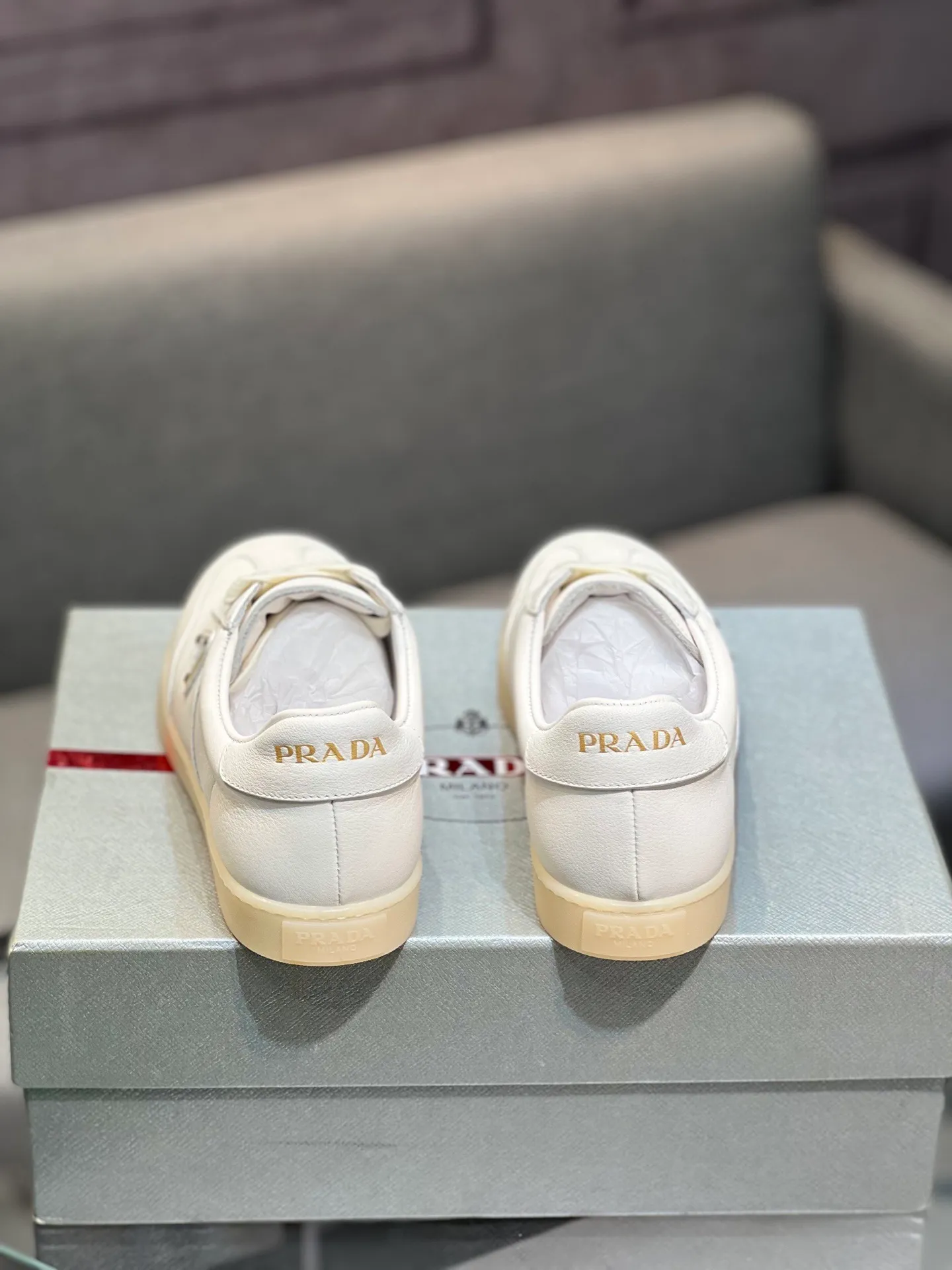 Men's shoes 💰540 [PRADA] Men's shoes are popular in the counter, official website synchronization, 1 high-quality shipment ✔️ Original frosted cowhide + cowhide lining, 1🆚1 replica, original sole, 38-45 (45 customized, non-refundable)